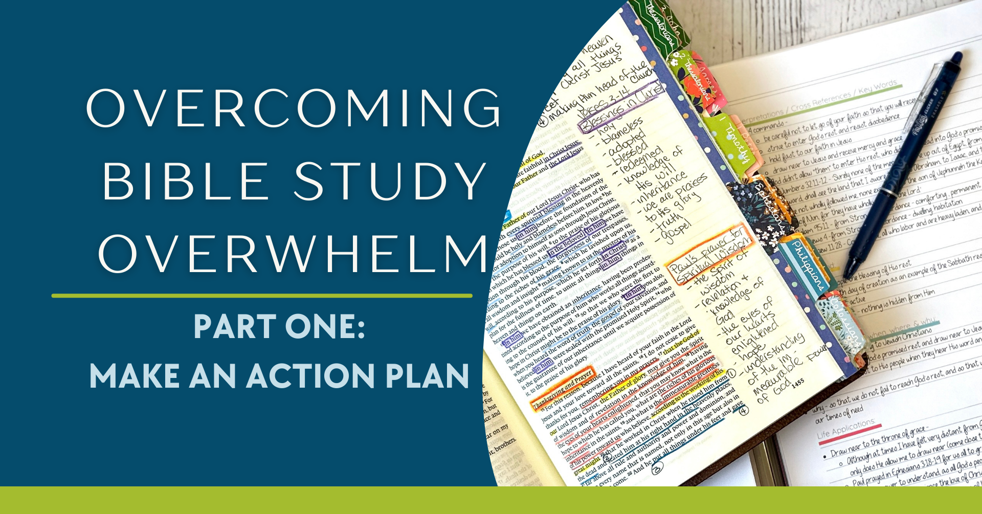 Bible Study Overwhelm Getting Started Bible Study Collective