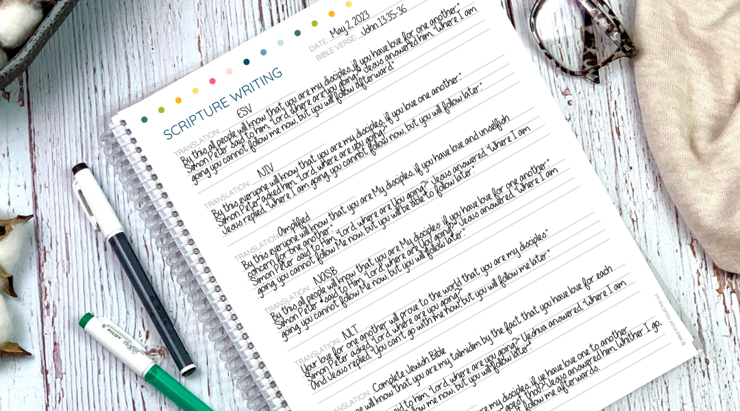 Discover the Joy of Scripture Writing – Bible Study Collective