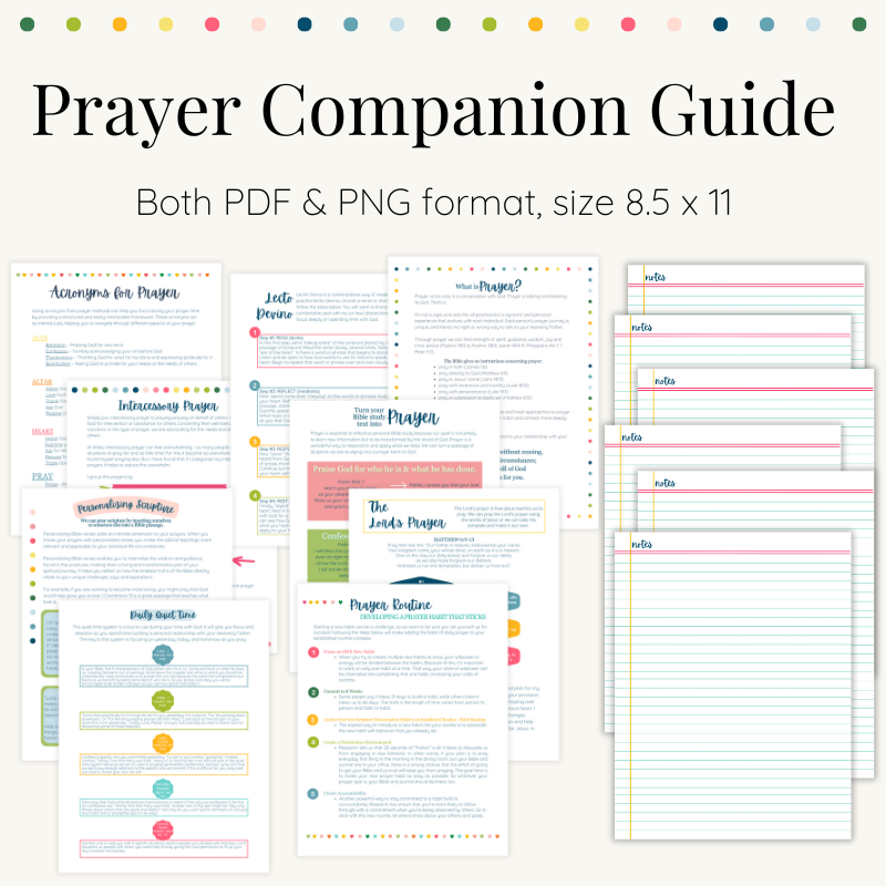 Prayer Companion Digital Guide