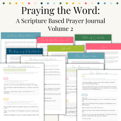 Praying the Word - Volume 2