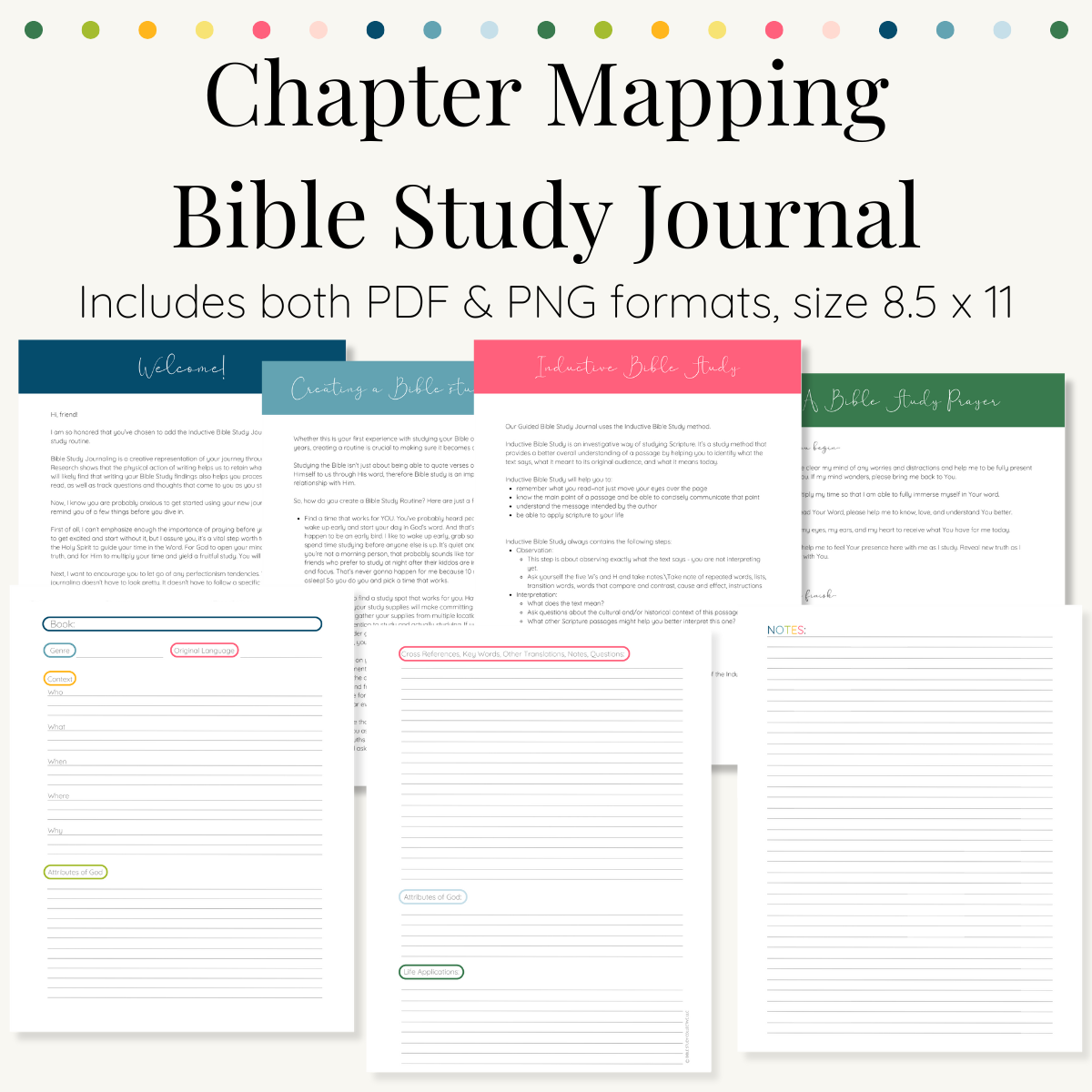 BIBLE STUDY & PRAYER Journal Bundle - Digital – Bible Study Collective bible-study-prayer-journal-bundle-digital-bible-study-collective