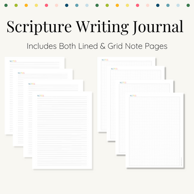 Scripture Writing Journal - Digital