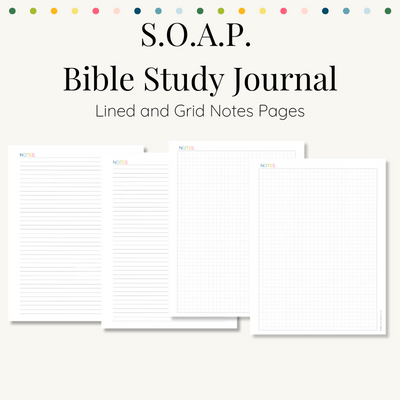 SOAP Bible Study Journal - Digital