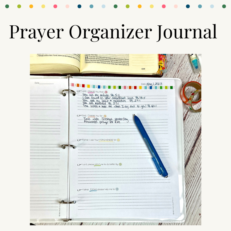 Prayer Life Organizer - Digital