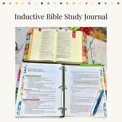 Inductive Bible Study Journal - Digital