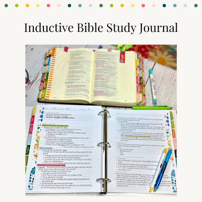 Inductive Bible Study Journal - Digital